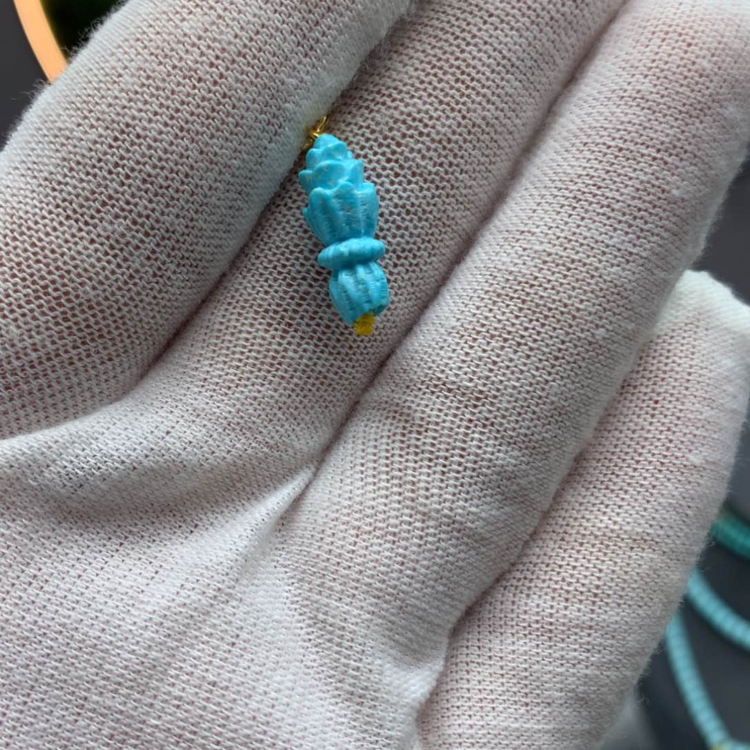 绿松石挂件未镶嵌