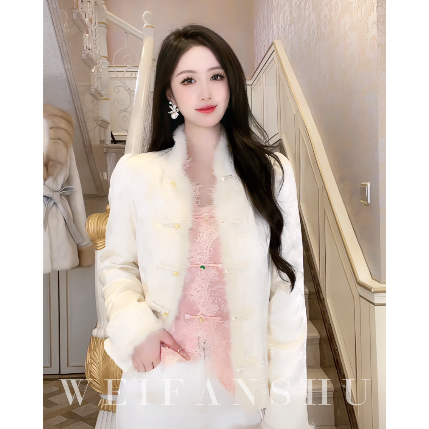 WEIFANSHU/魏凡舒【花月佳期】新中式外套