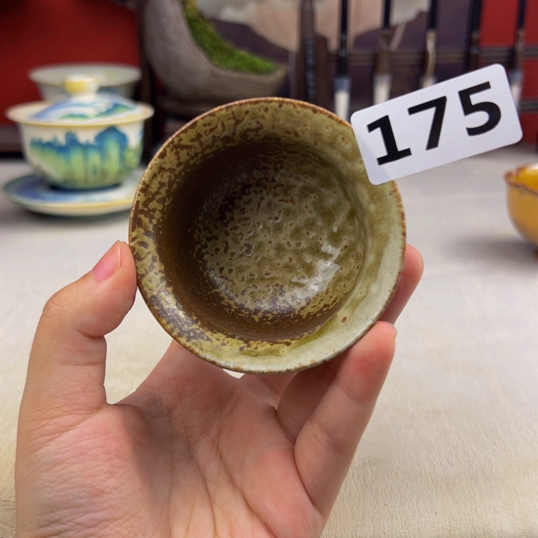 杯子纯手工柴烧主人杯