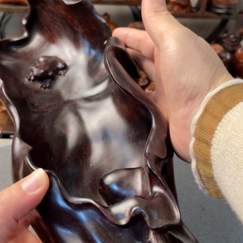 【闪购商品】小叶紫檀把件……………………..