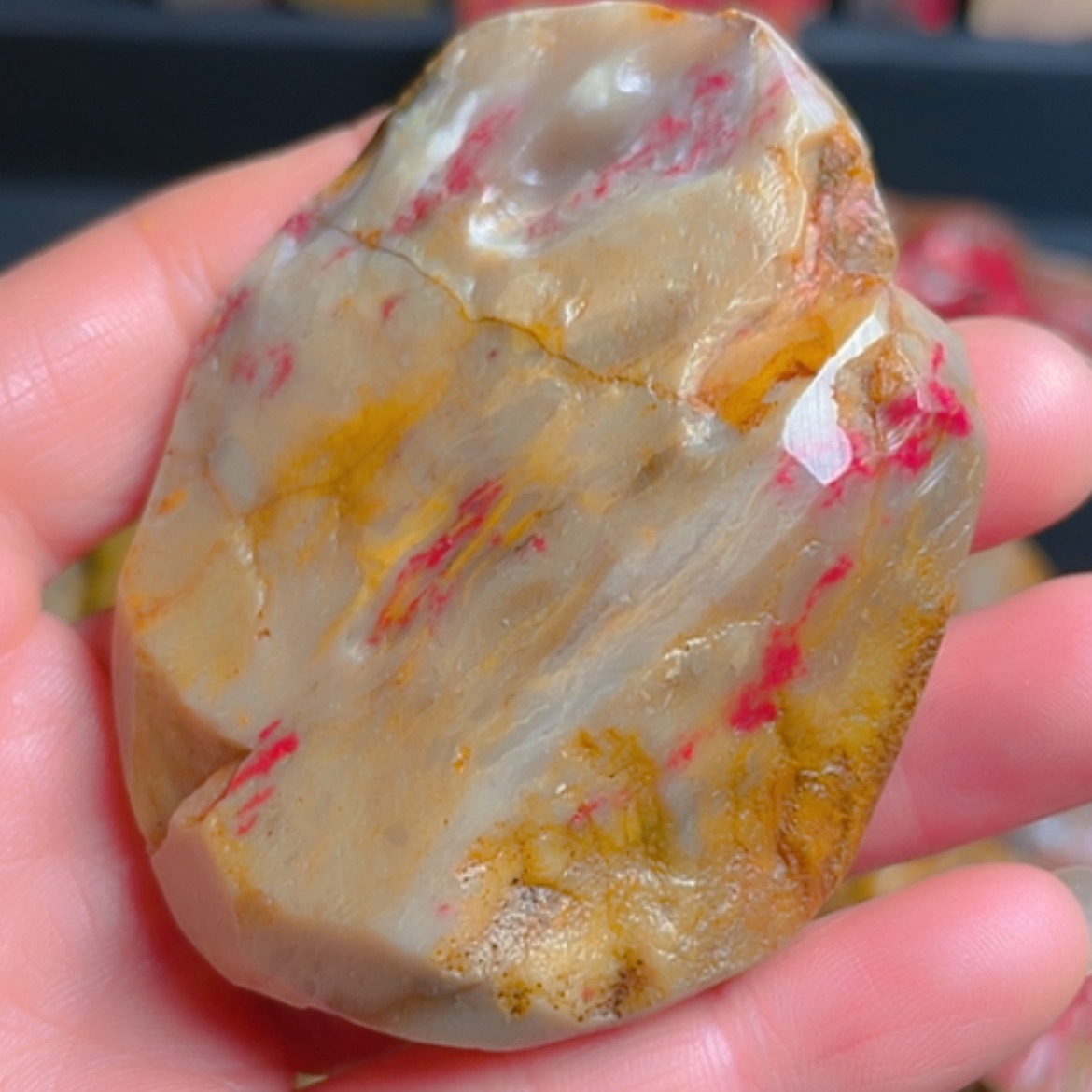 【闪购商品】昌化鸡血石昌化田黄鸡血原石