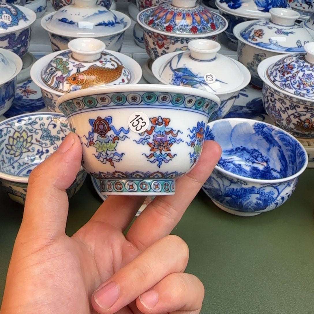 彦祖纯手工手绘茶具153