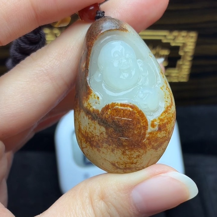 和田玉玉石挂件N1228拍一发一