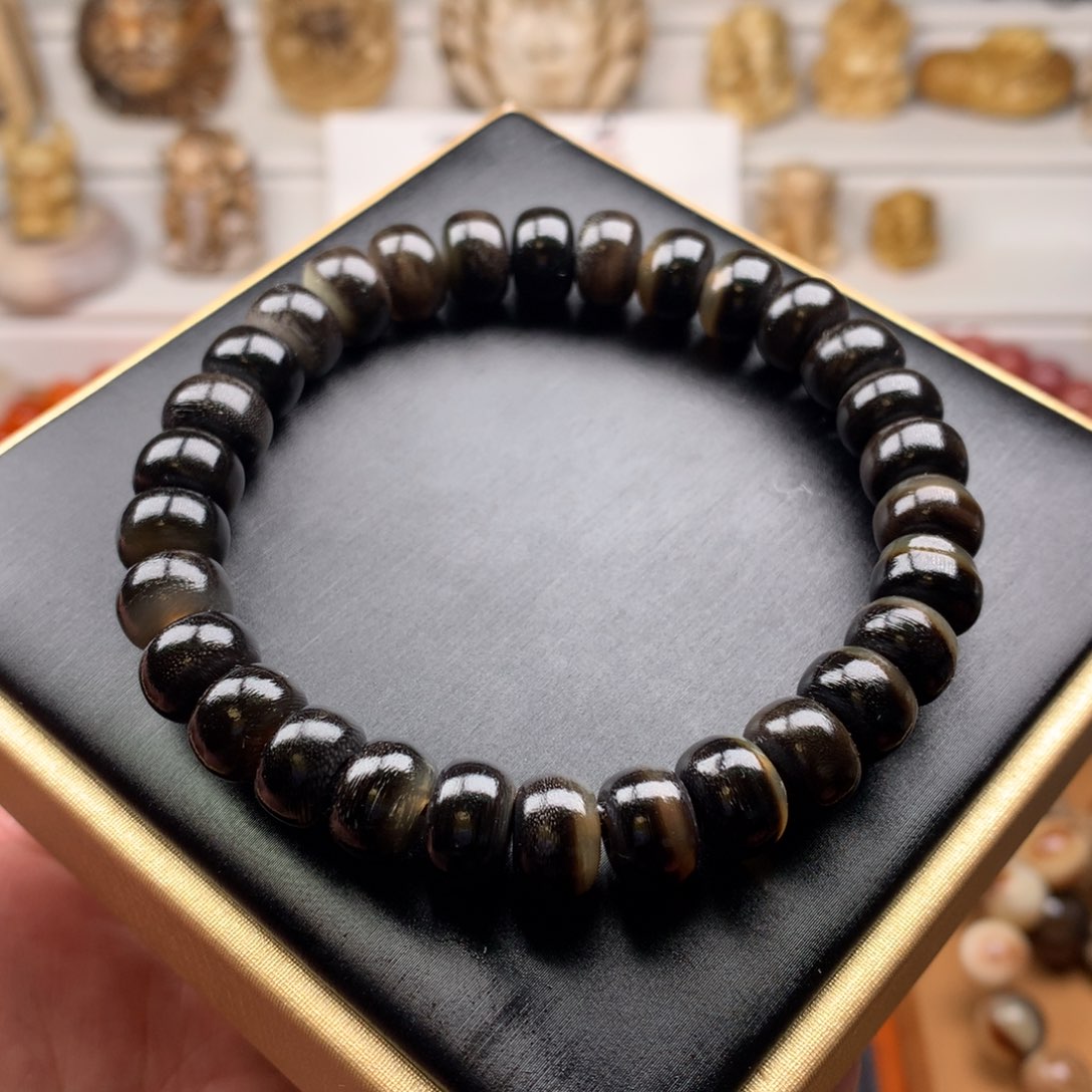 驼骨其他10驴蹄桶珠单圈