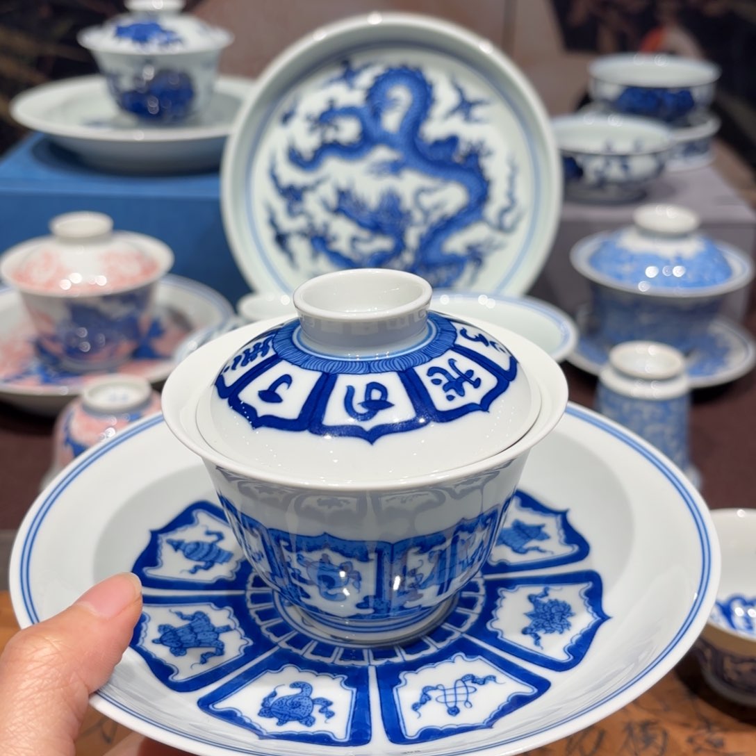 瓷片景德镇纯手工手绘