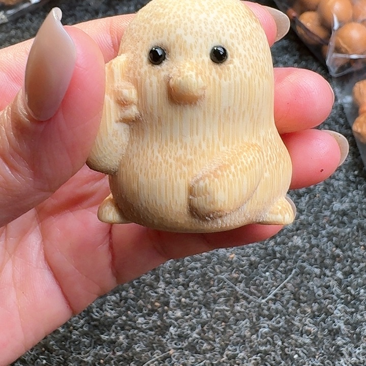 橄榄核吊坠小鸡仔