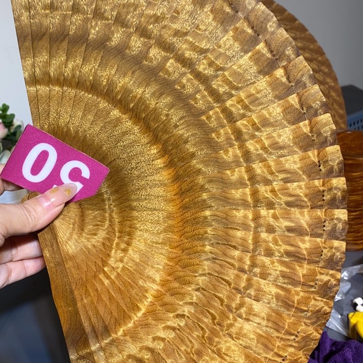 金丝楠天*金丝楠木扇子