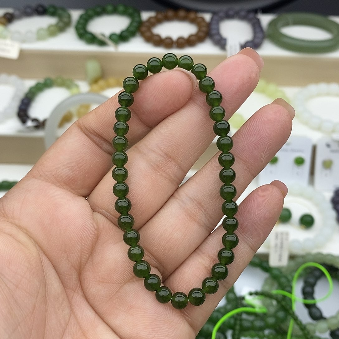 和田玉手链未镶嵌