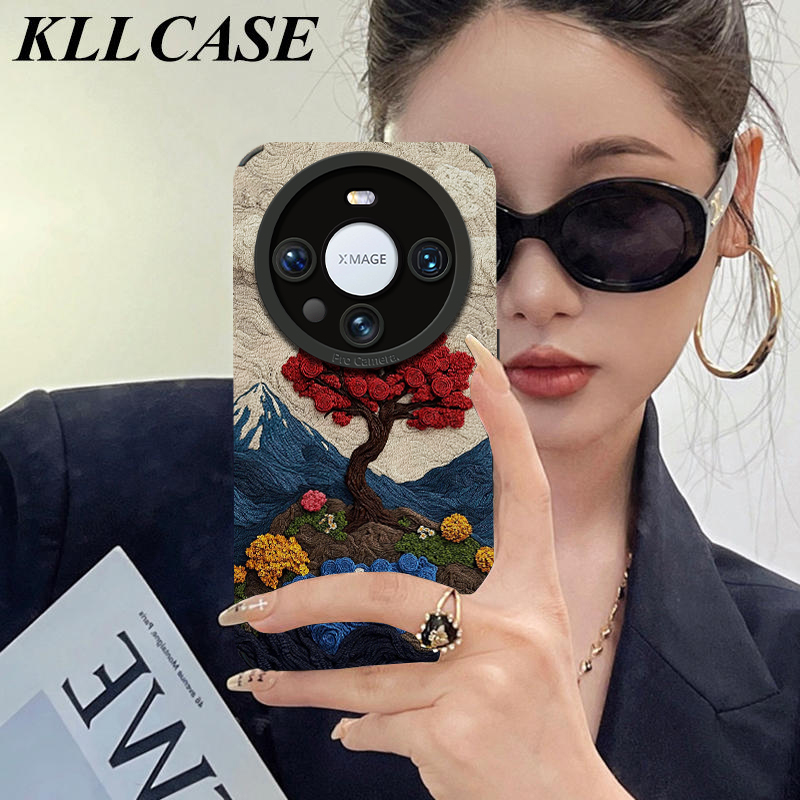 玫瑰适用华为手机壳新女款小羊皮全包防摔实用硅胶软壳数码小配件