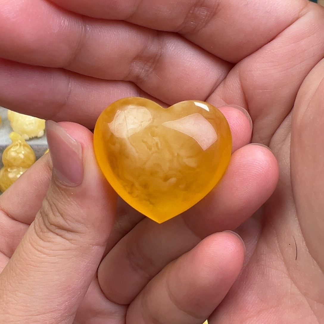 未镶嵌蜜蜡吊坠(不含链)