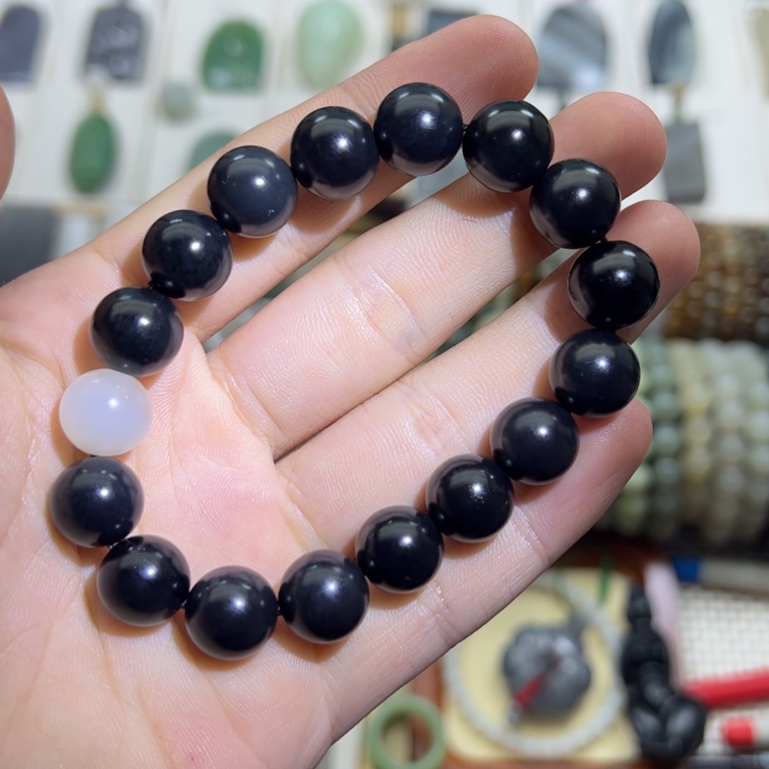 和田玉手链未镶嵌