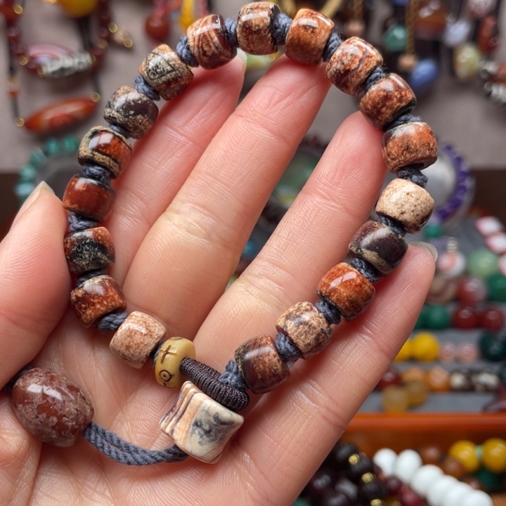 玛瑙/玉髓手链未镶嵌