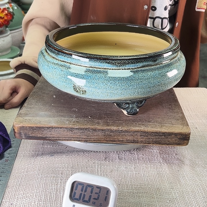 开***乐泳坤堂石湾花盆陶瓷