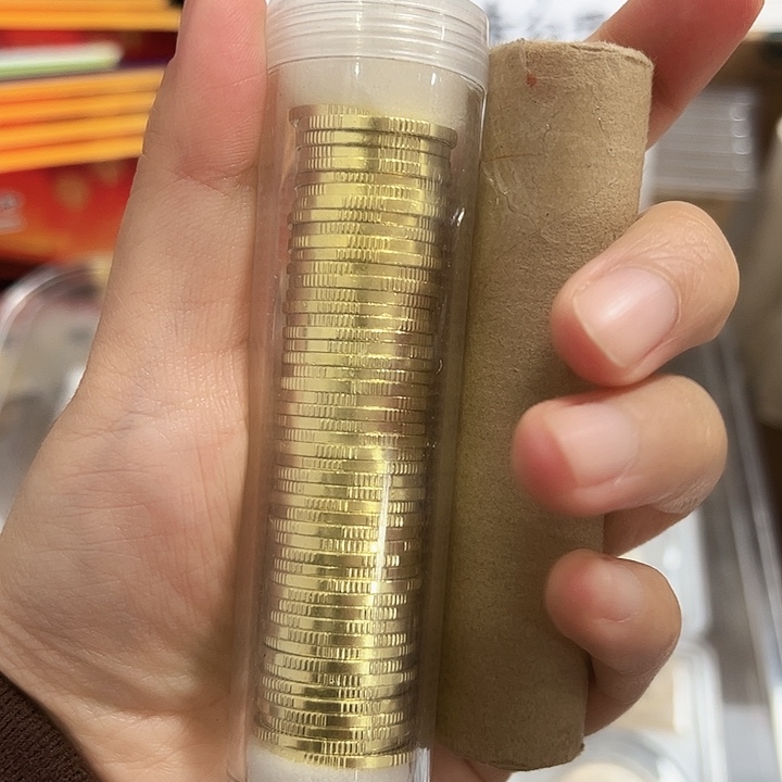 中国人民银行2002年荷花五角1卷/50枚