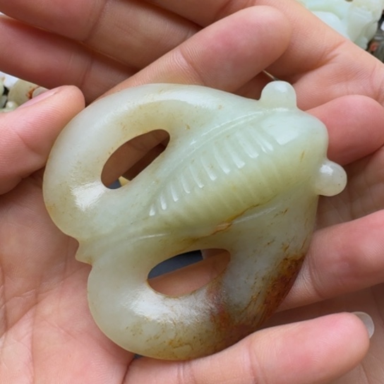 和田玉挂件未镶嵌凯**归