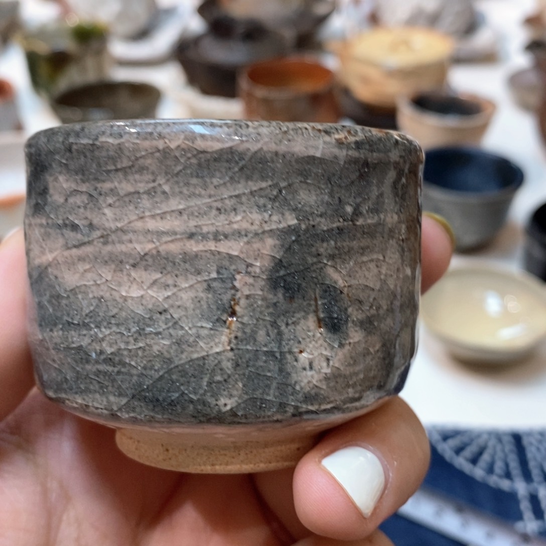 柴烧侘寂粗陶茶具