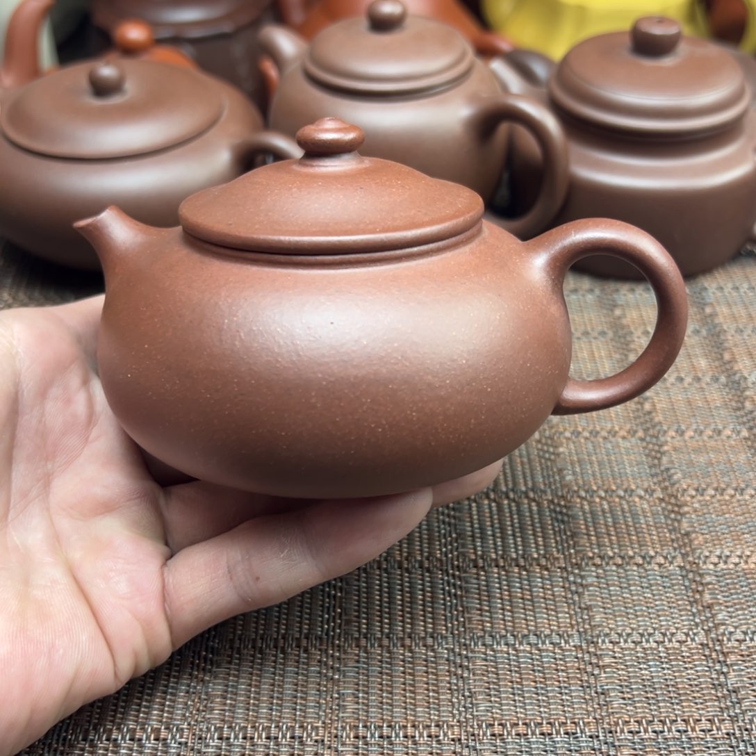 茶壶紫砂宜兴原矿紫砂壶260毫升容量