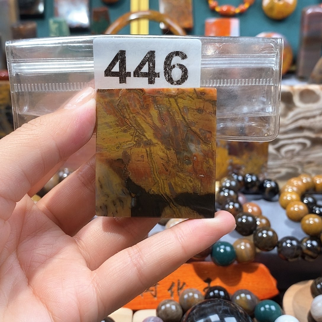 硅化玉天然北票硅化玉牌子未镶嵌天然北票硅化玉牌子