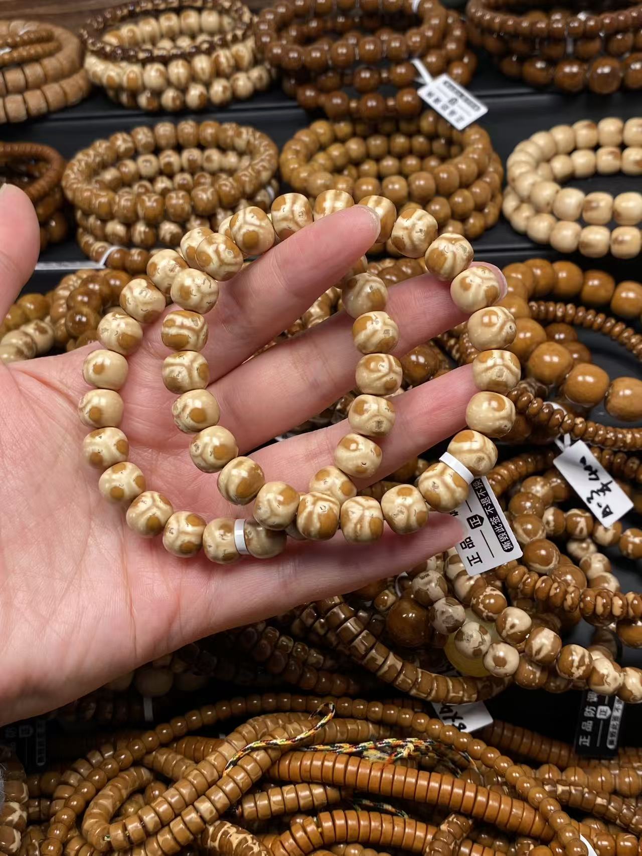 紫金鼠实心鬼脸 尺寸10mm