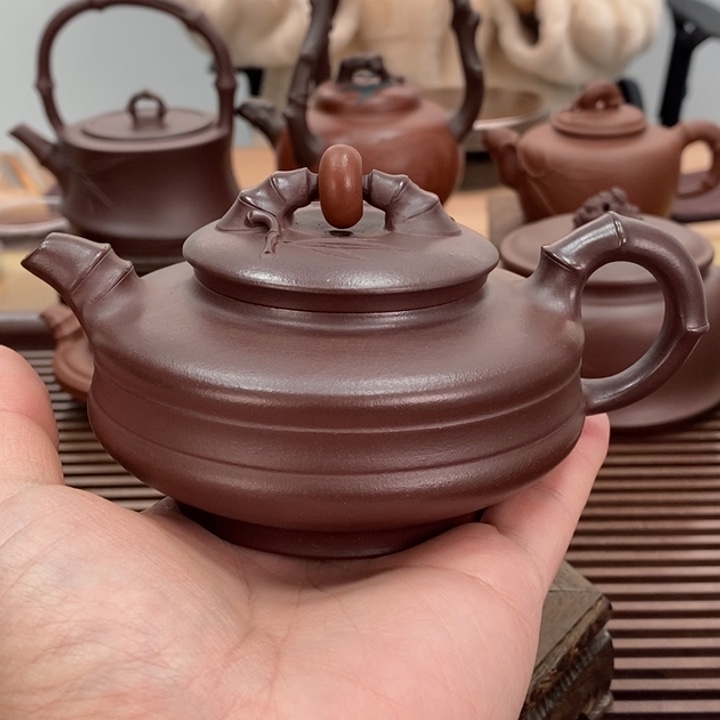 紫砂茶壶时来某运转200毫升福利壶