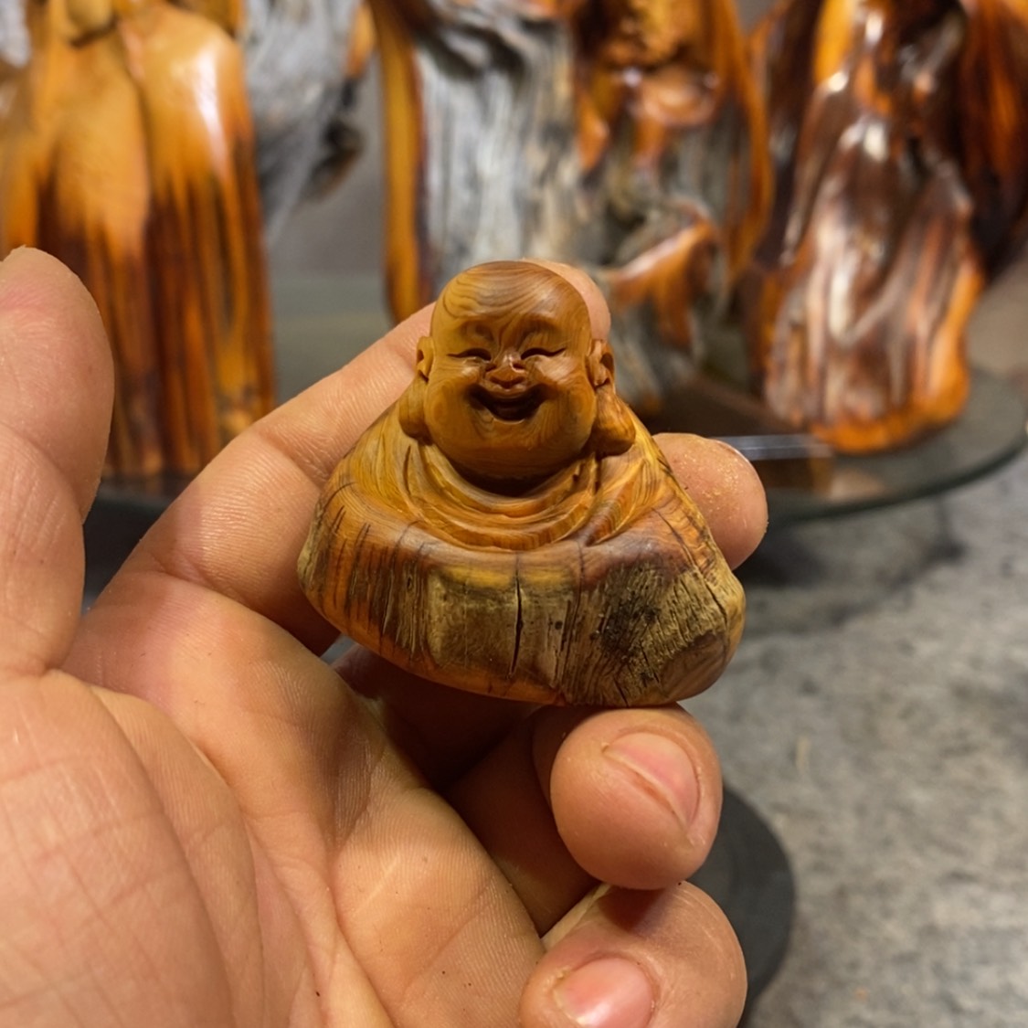 【闪购商品】柏木（崖柏）根雕木雕工艺品摆件家居手把件
