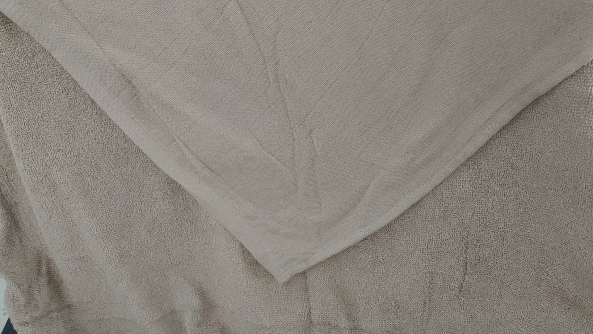慵懒风大毛巾被咖色超大毛巾毯（150*215cm）