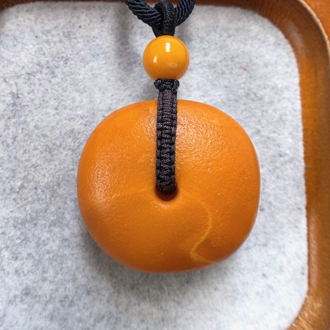 蜜蜡项链未镶嵌蜜蜡吊坠