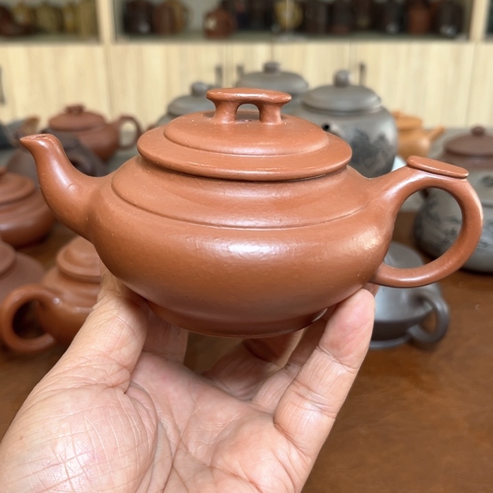 茶壶紫砂朱泥200毫升