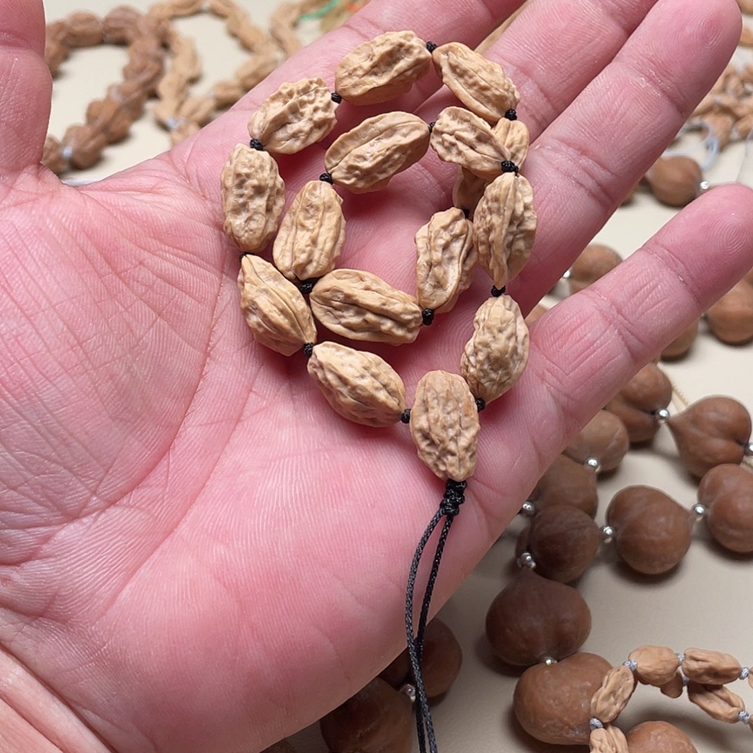 木***石手串桃核异形蛤蟆