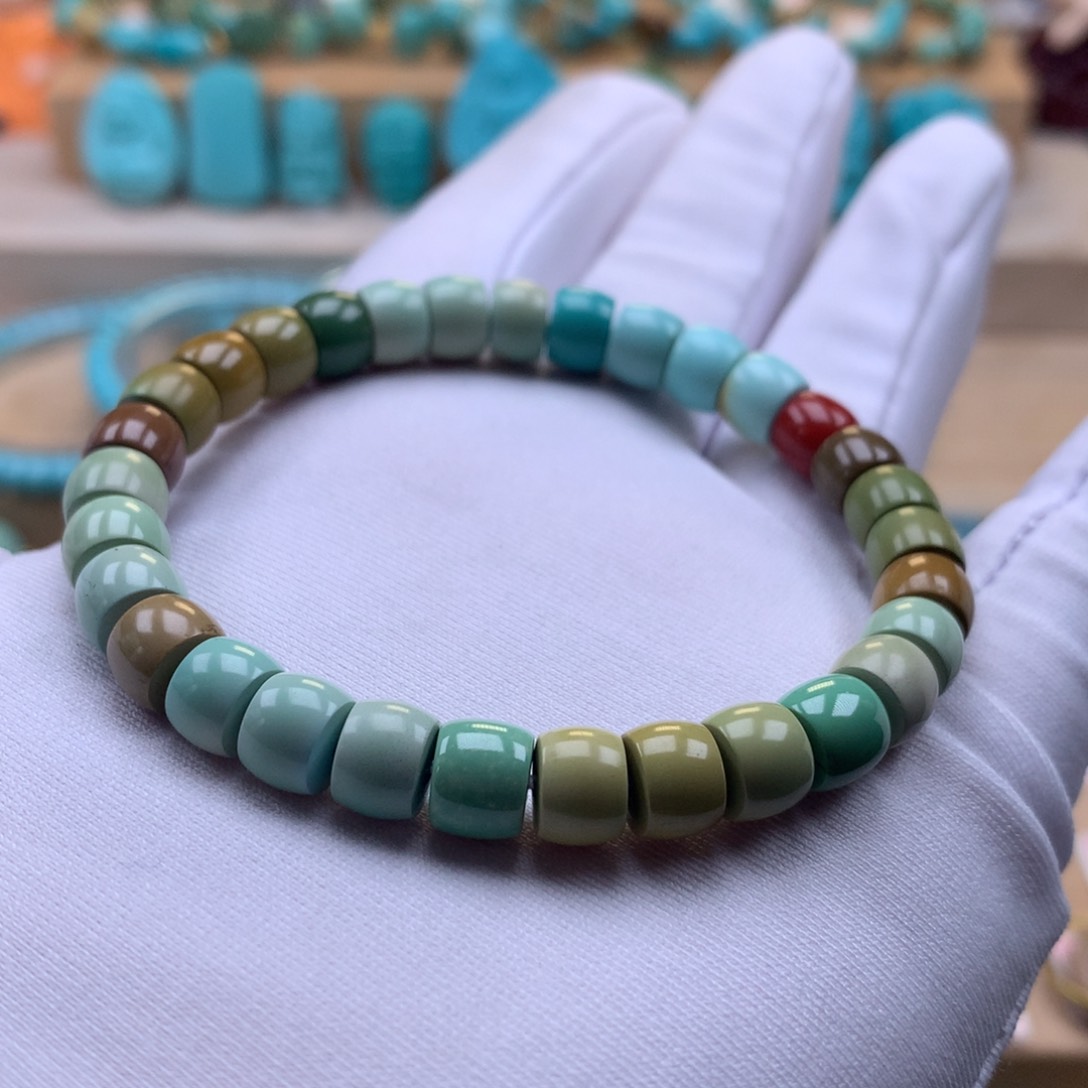 未镶嵌绿松石珠宝奇石