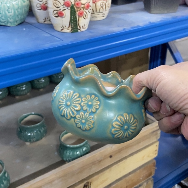 陶瓷花盆单场满9.9发10*9*7