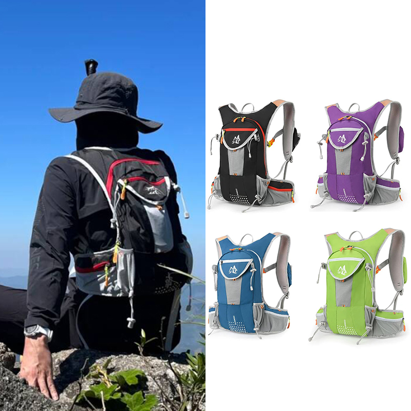 双肩包-05030-户外骑行包轻量透气防水运动系统登山背包登山包