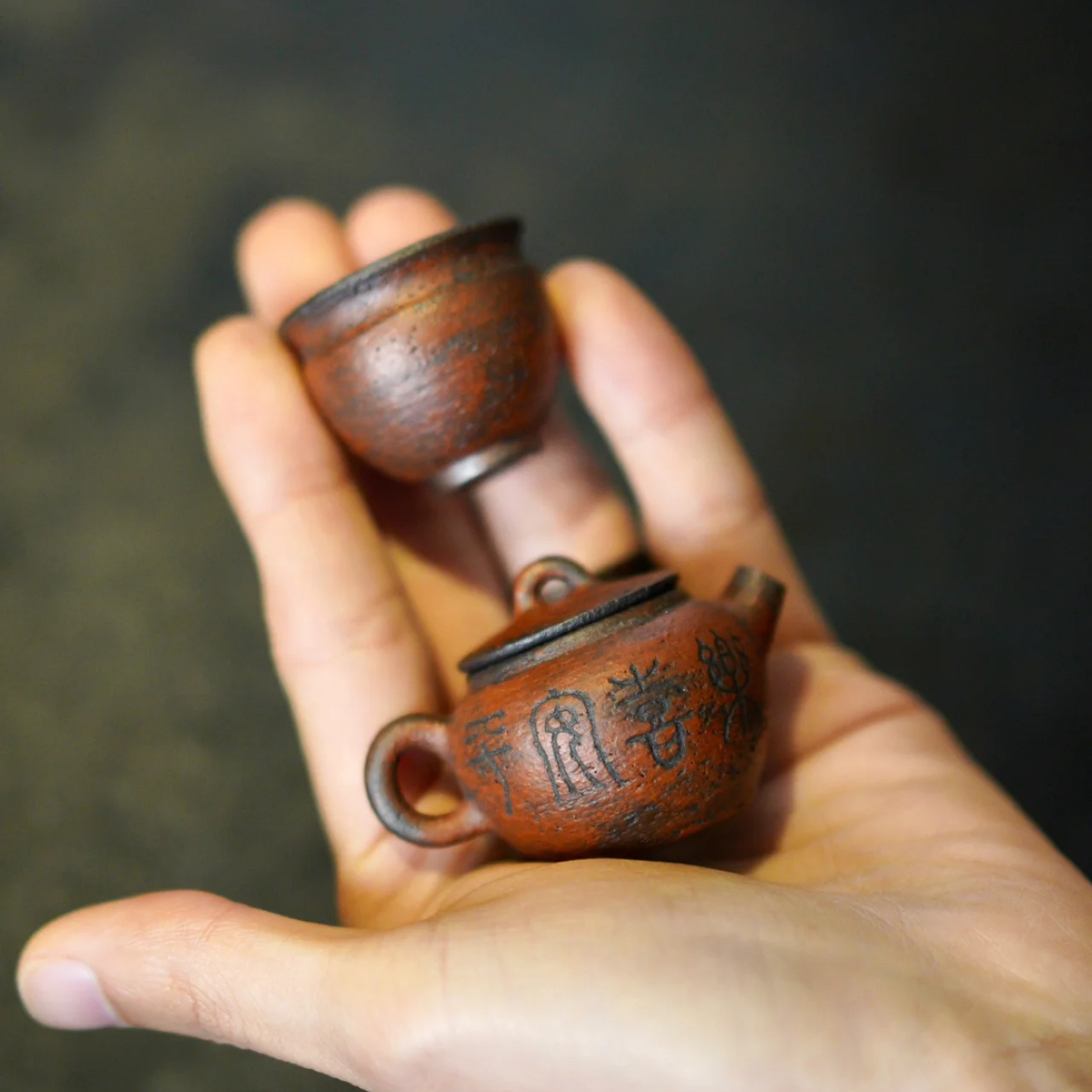 板栗宝宝壶一壶一杯迷你手工