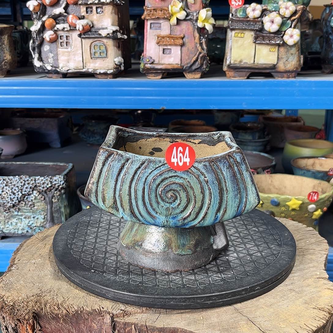 464 号陶然花器手工花盆