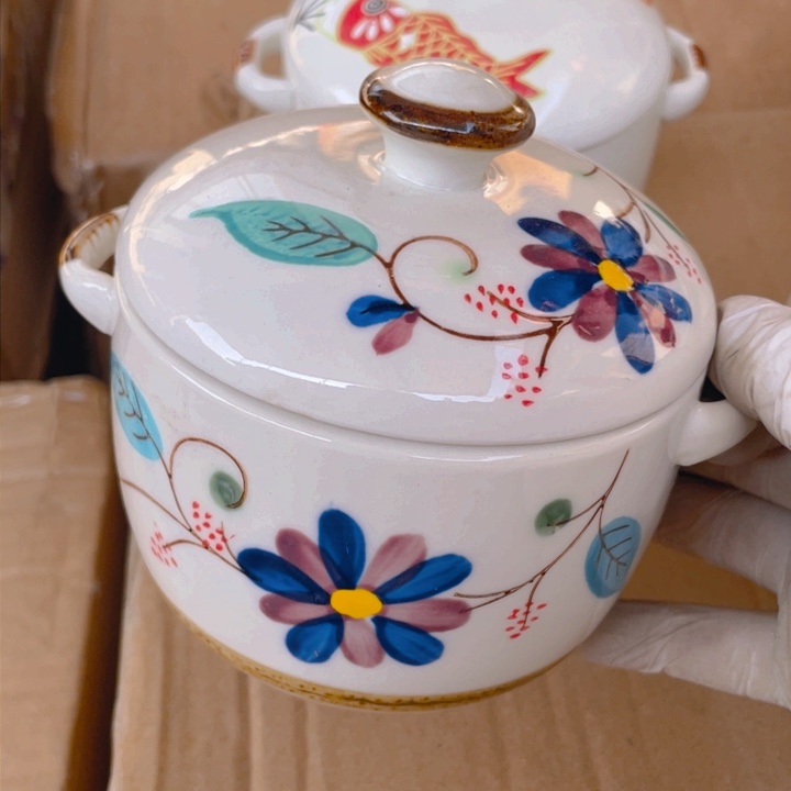 紫砂茶叶罐陶瓷艺术摆件