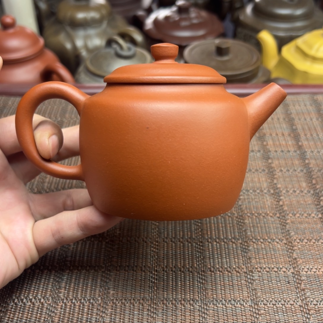 茶壶紫砂宜兴原矿紫砂壶200毫升容量