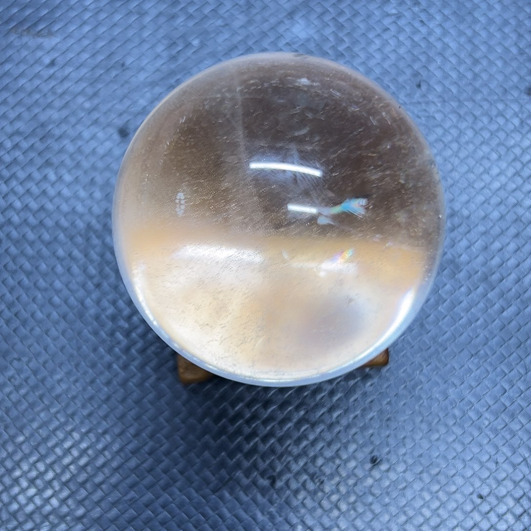 未镶嵌水晶珠宝半成品H3305白水晶橙子