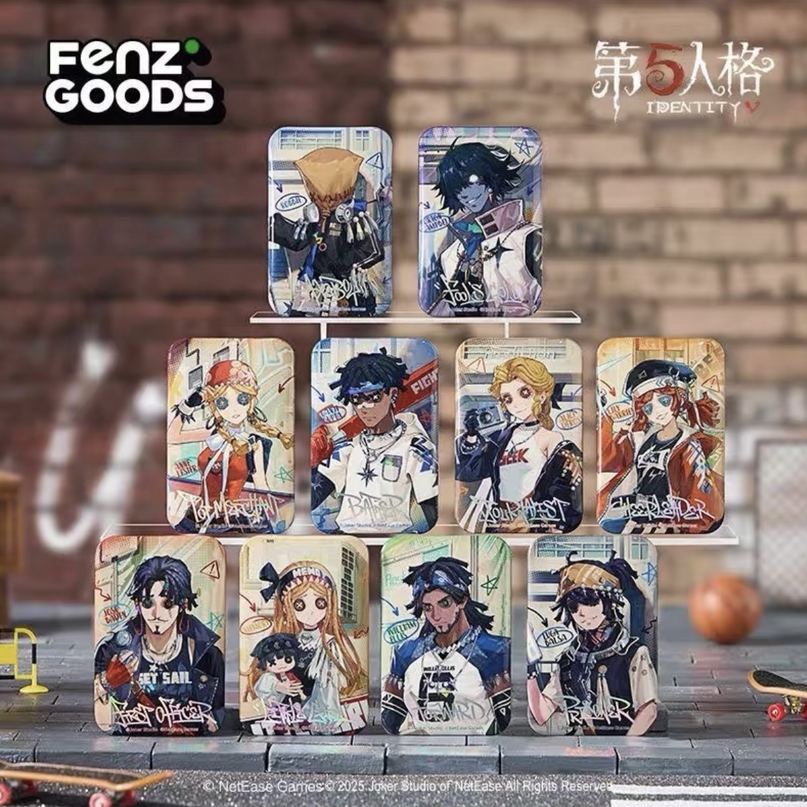 【第五人格】乘风而行系列徽章透卡卡牌系列