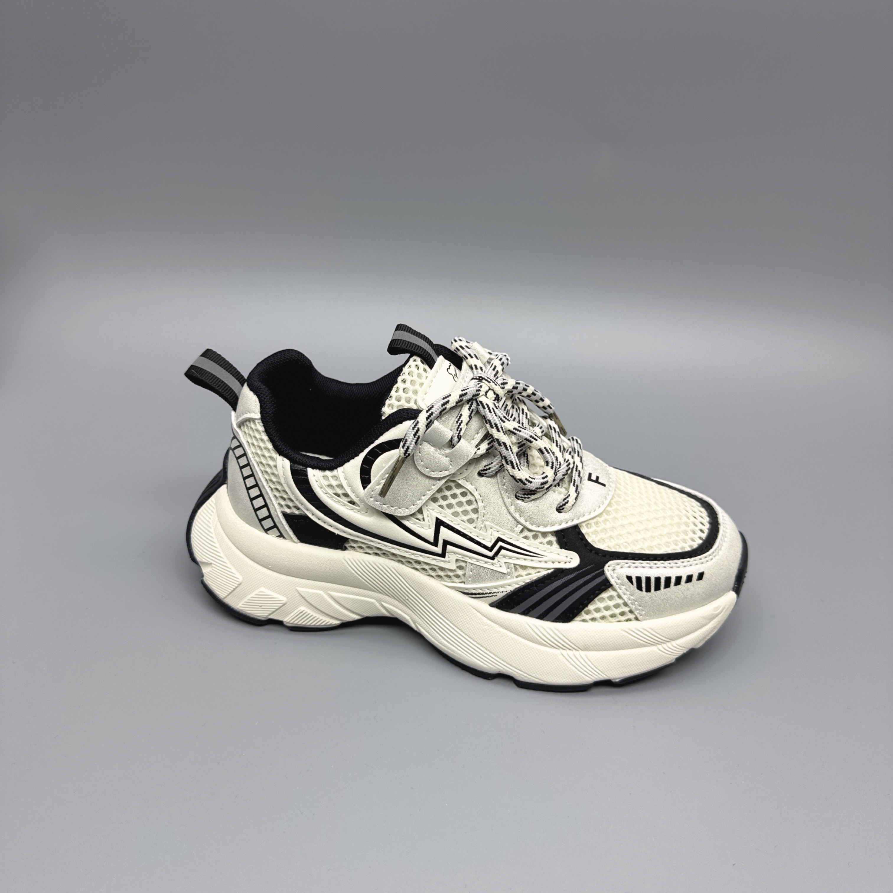 单网夏季老爹鞋男童软底女童时尚透气网面潮鞋   2526