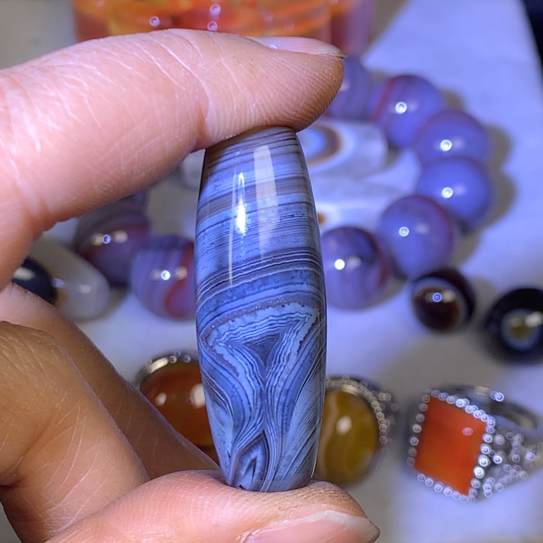 玛瑙/玉髓未镶嵌颈饰