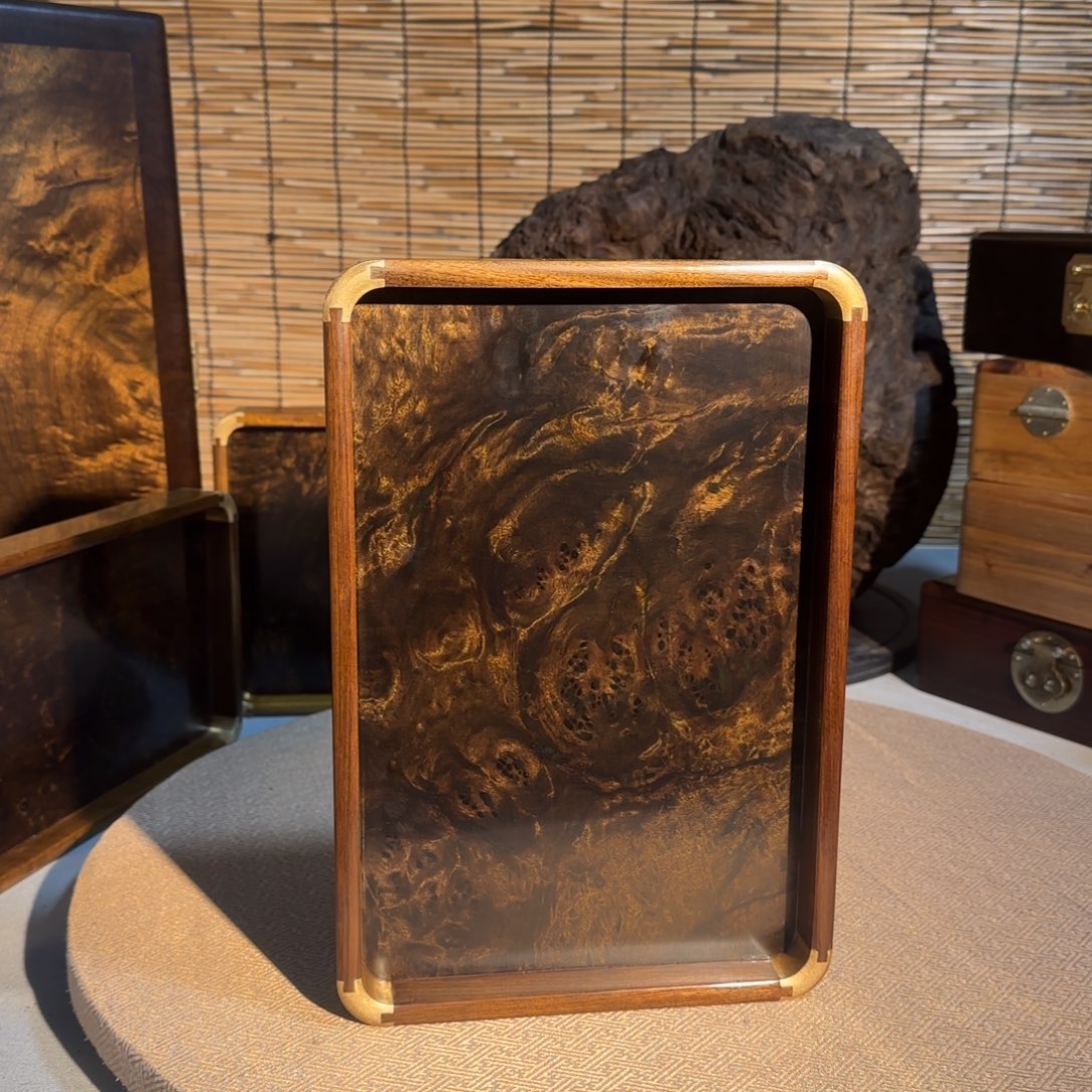 海***洋楠木金丝楠木文盘