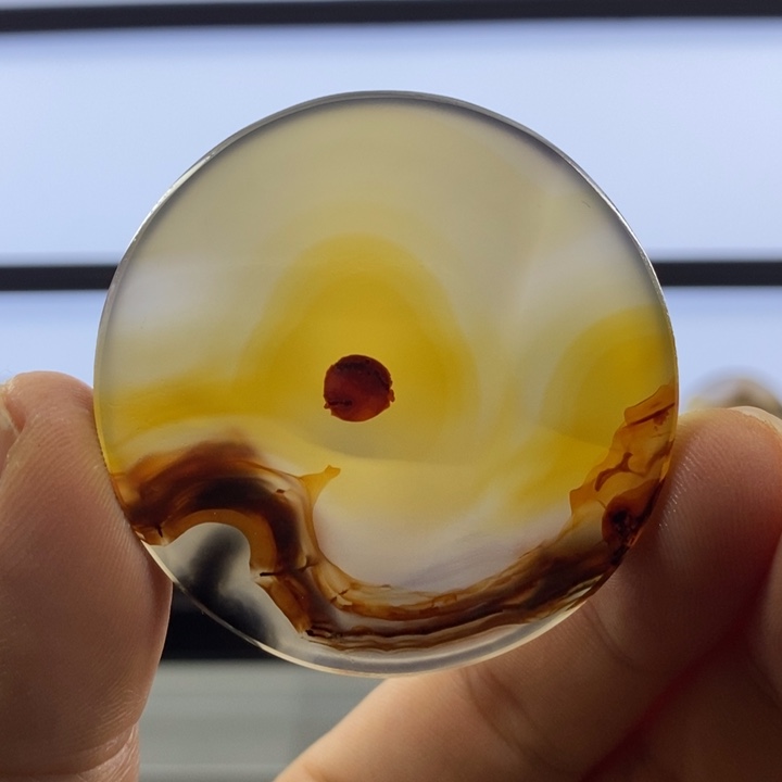 玛瑙/玉髓合金颈饰