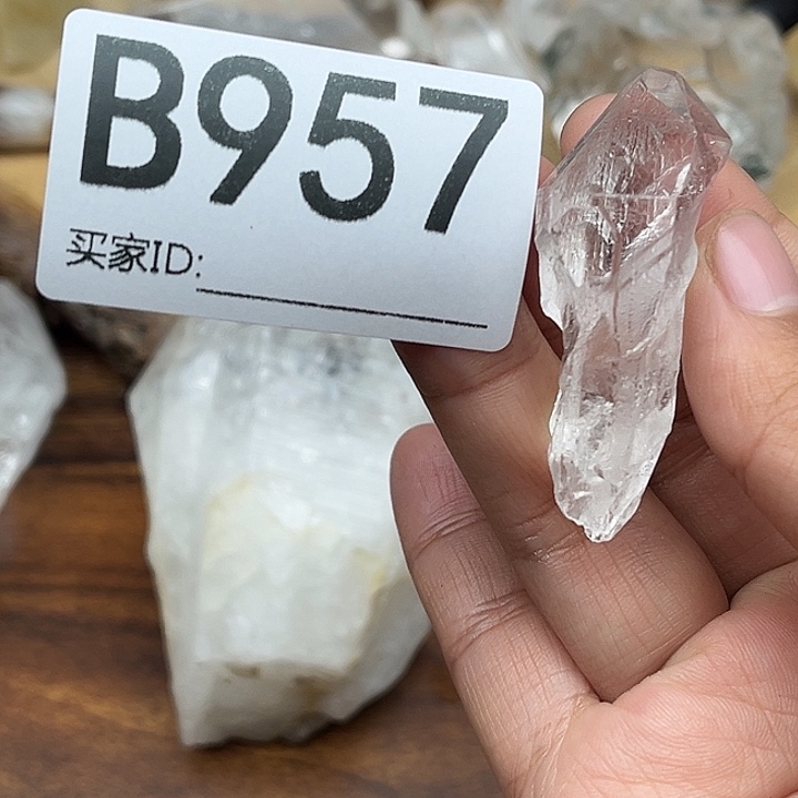 珠宝半成品未镶嵌水晶默认微瑕