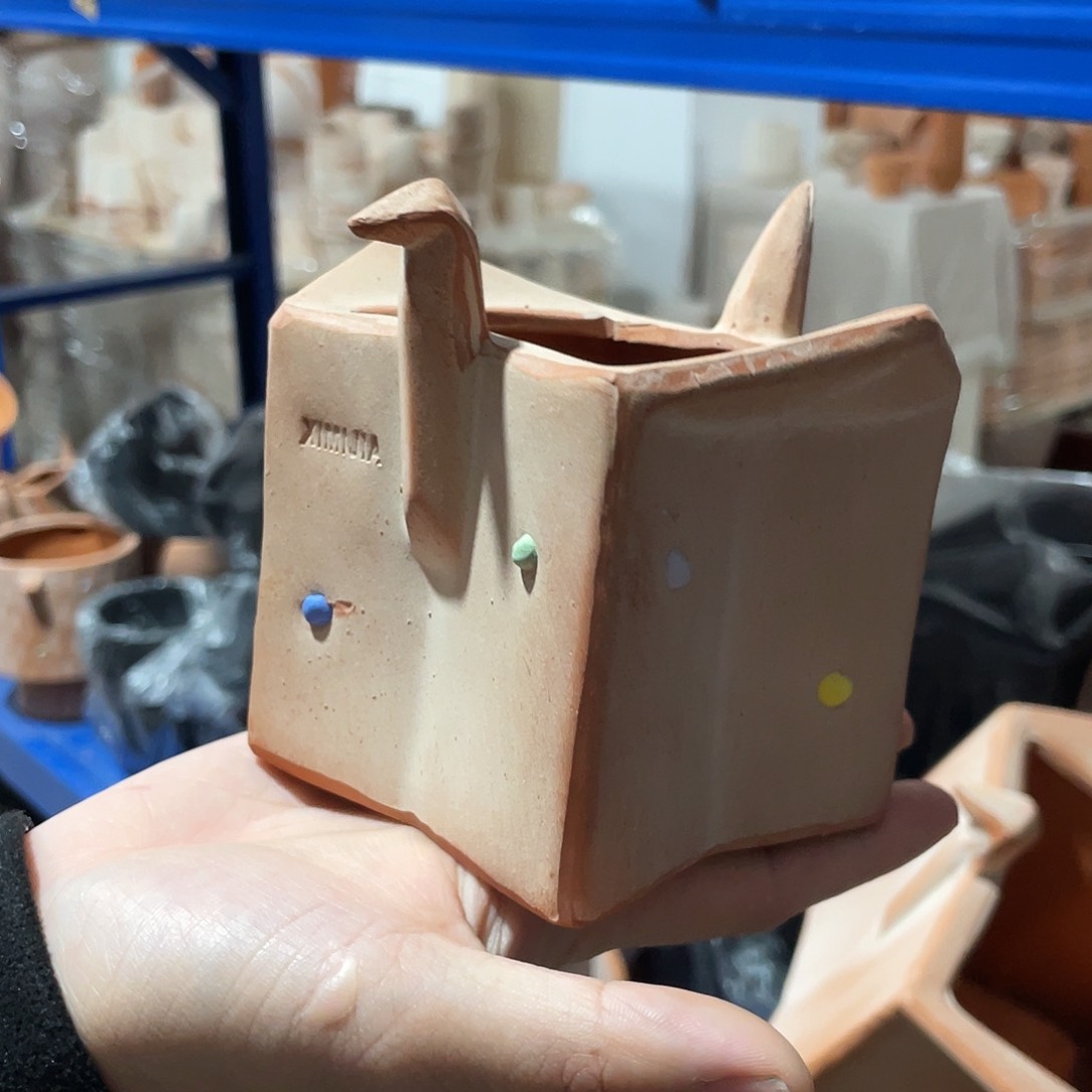 红陶口9×9   千纸鹤