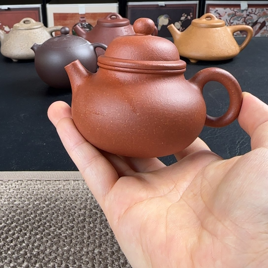 紫砂茶壶微瑕容天