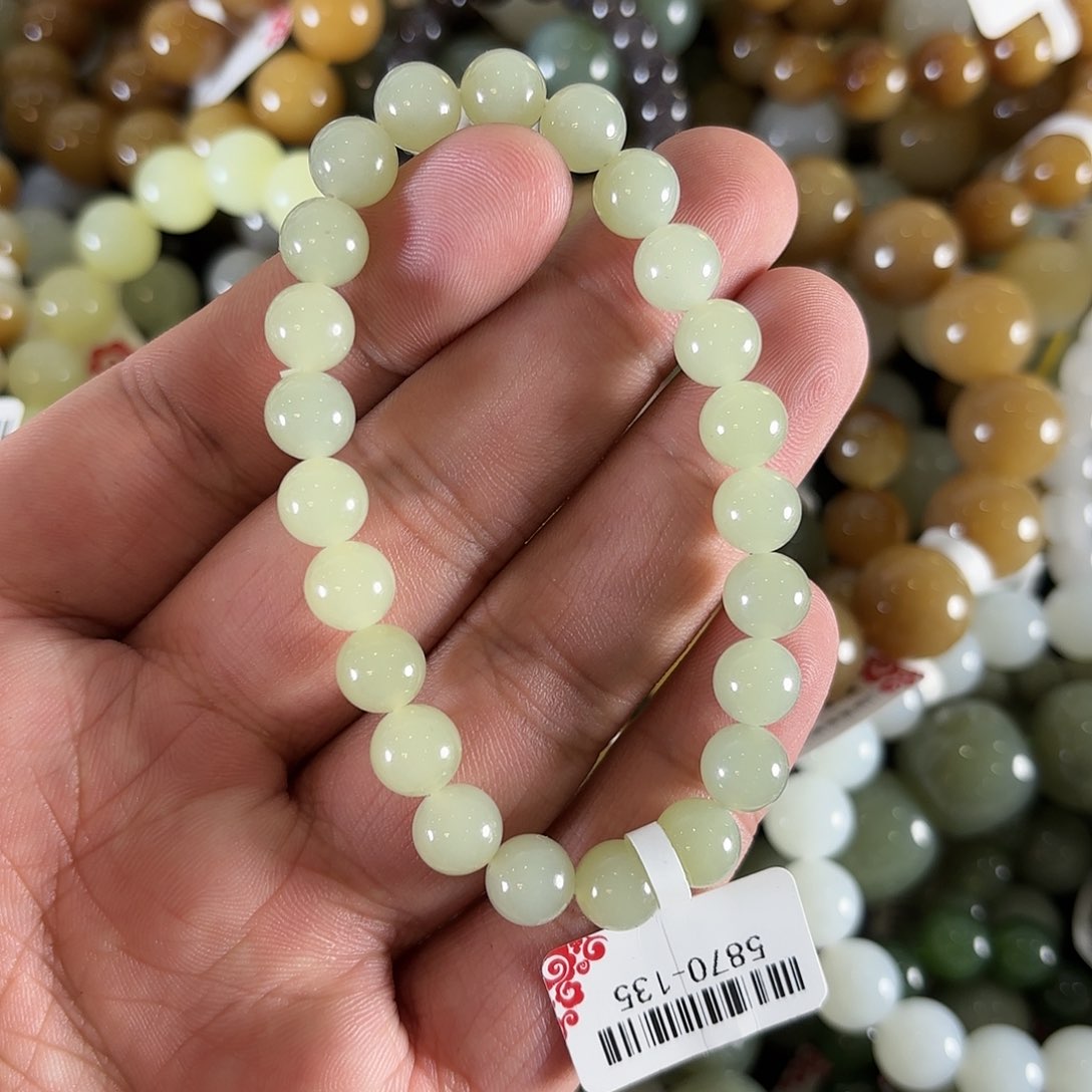 和田玉手链未镶嵌W418