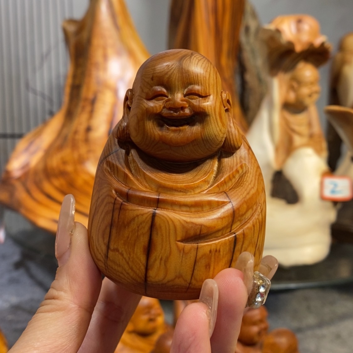 【闪购商品】柏木（崖柏）根雕木雕工艺品摆件，满十送一手把件