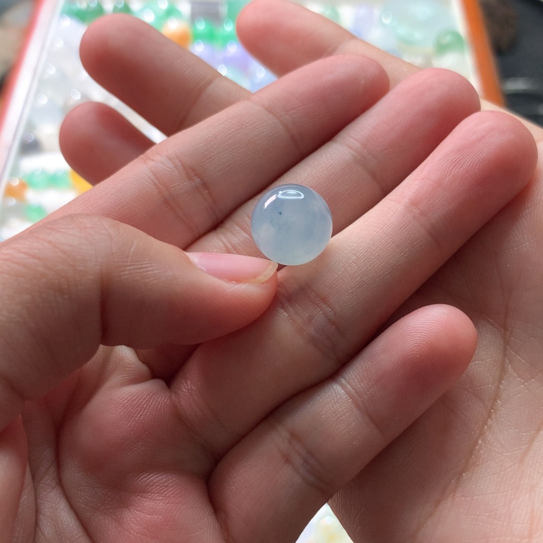 可***贝定制翡翠未镶嵌1颗分单的