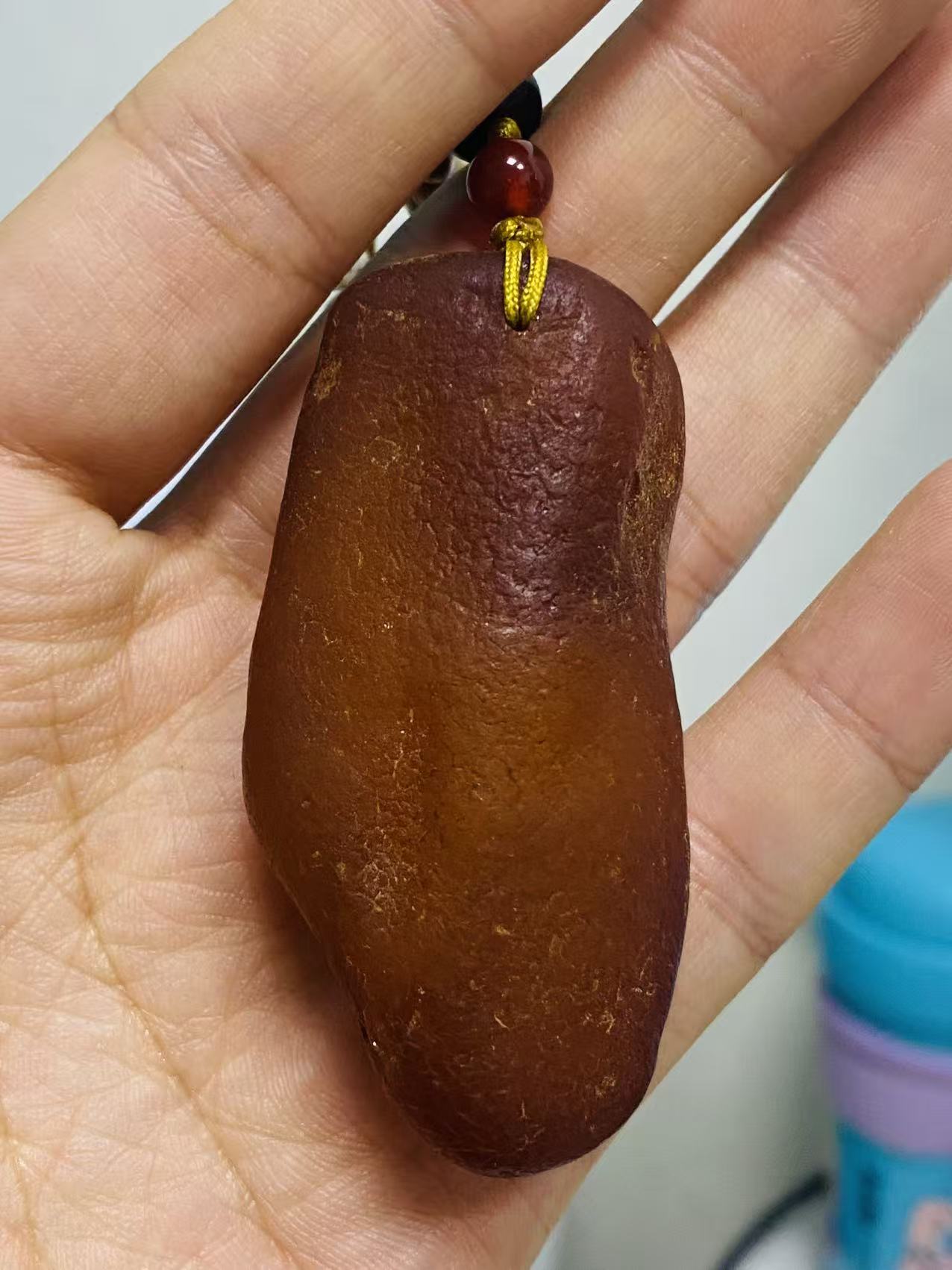 百正百 蜜蜡手把件10582