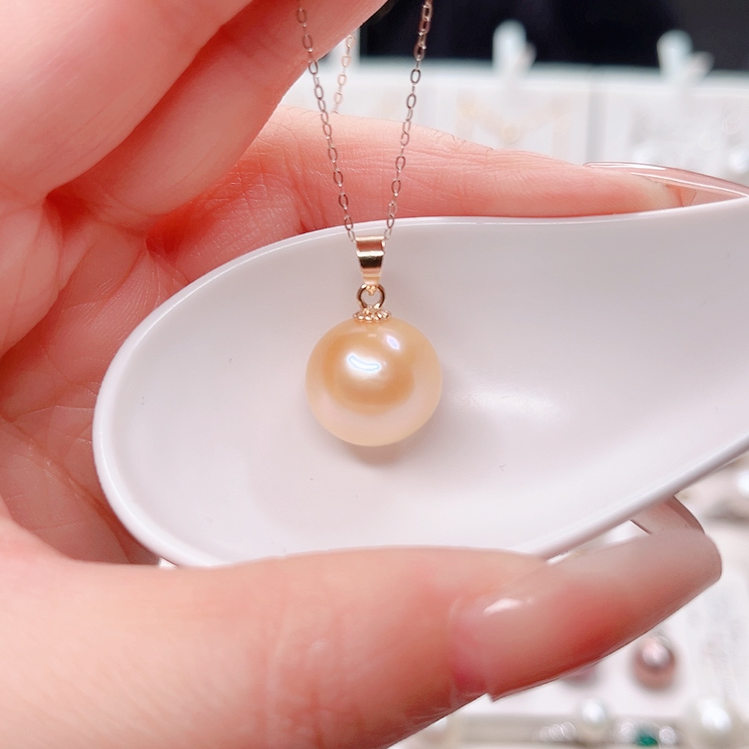淡水珍珠合金吊坠(赠链)